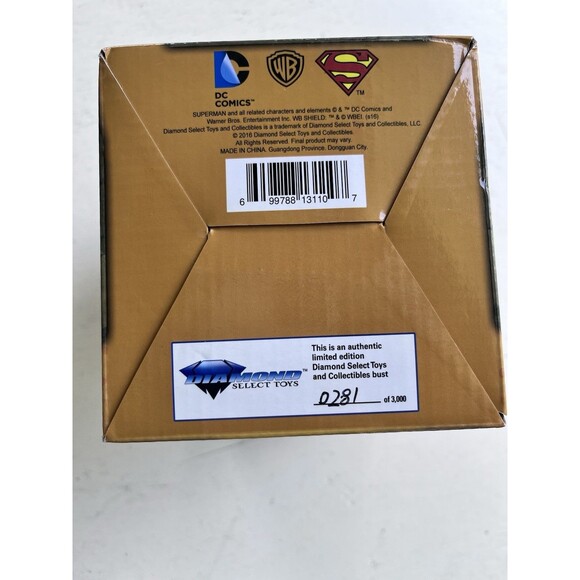 Dc Superman Animated Series Bust Lex Luthor Diamond Select Limited Edition - Picture 5 of 7